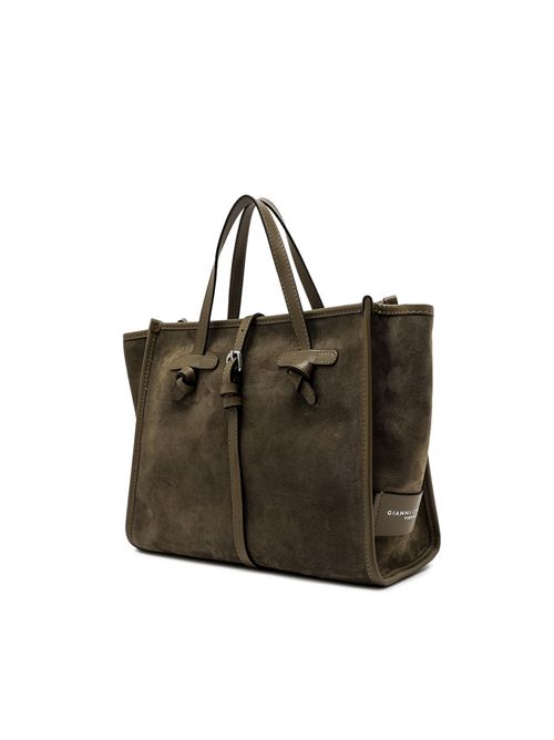 Borsa Marcella in suede Daino GIANNI CHIARINI | BS 9762DAINO